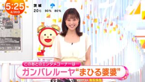 フジテレビ巨乳女子アナうっすら谷間