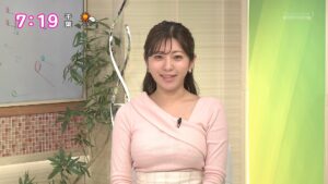 【画像】白戸ゆめのアナ　お乳強調